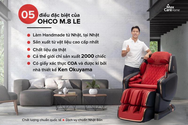 Ghế massage toàn thân OHCO M.8 LE