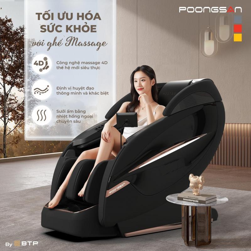 Ghế massage cao cấp Poongsan MCP-902