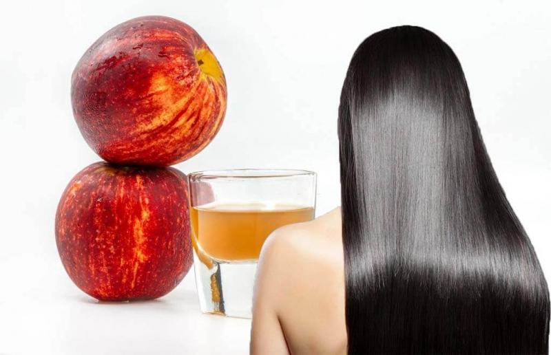 Sử dụng giấm táo có thể giúp làm sạch tế bào chết và gàu, giải phóng các nang tóc khỏi sự tắc nghẽn, ngăn chặn tình trạng rụng tóc