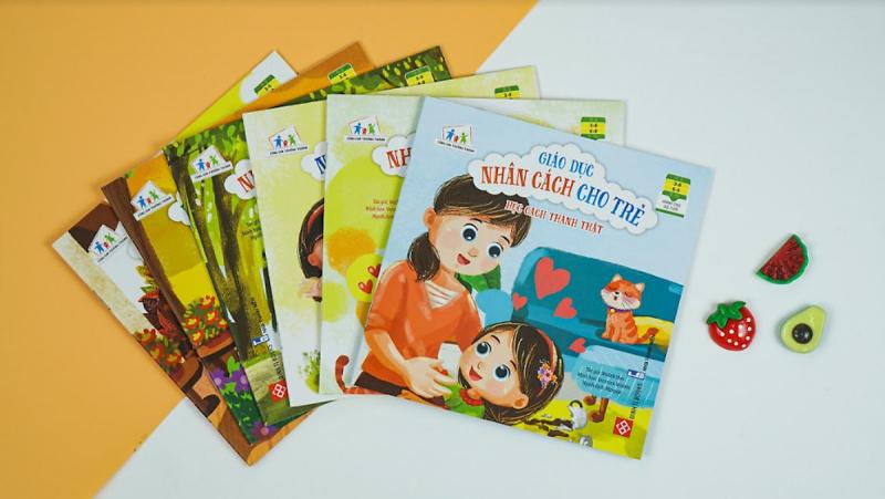 Giáo dục nhân cách cho trẻ - bộ 6 cuốn - cho bé 3-6 tuổi