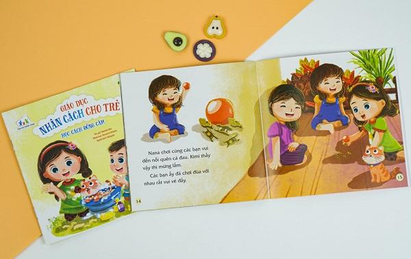 Giáo dục nhân cách cho trẻ - bộ 6 cuốn - cho bé 3-6 tuổi