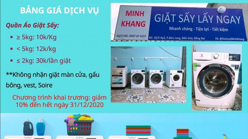 Giặt sấy lấy ngay Minh Khang