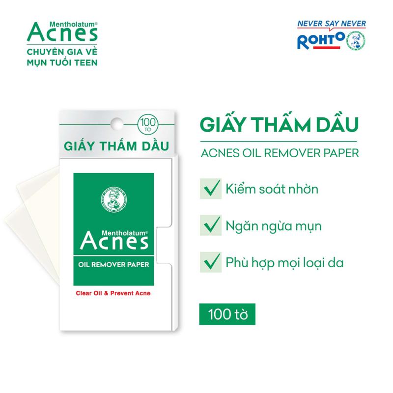 Giấy thấm dầu Acnes Oil Remover Film