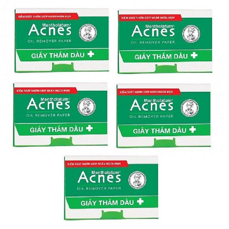Giấy thấm dầu Acnes Oil Remover Film