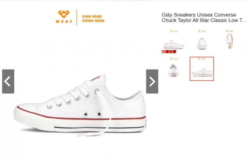 Giày Unisex Converse Chuck Taylor All Star Classic Low Top
