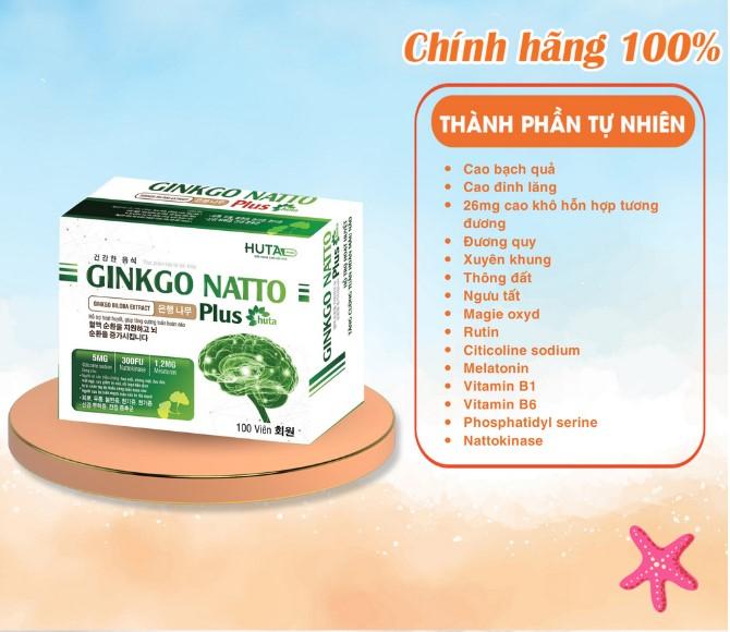 Ginkgo Natto của Huta Phar