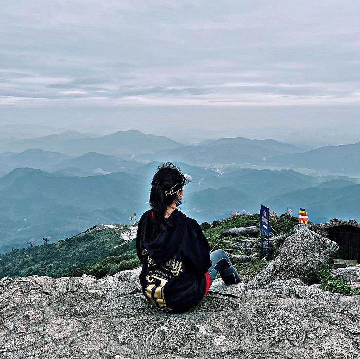 Khung cảnh núi Yên Tử