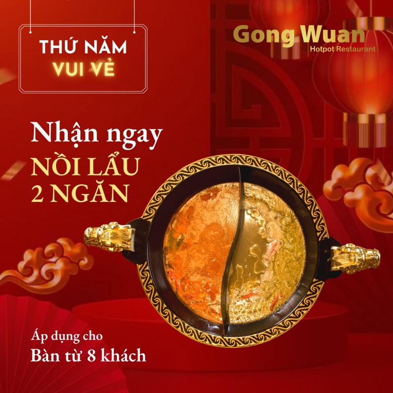 Gong Wuan Hotpot Restaurant - Lẩu Châu Á