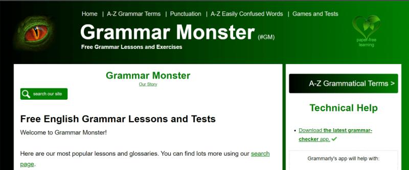 Grammar Monster
