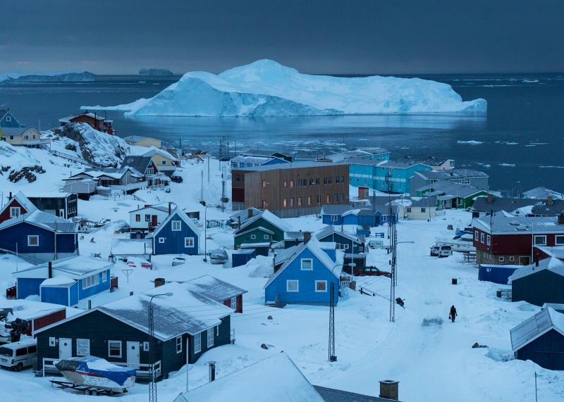 Greenland thuộc khu vực khí hậu Bắc cực.