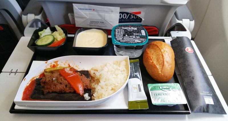 Bữa ăn trên Turkish Airlines