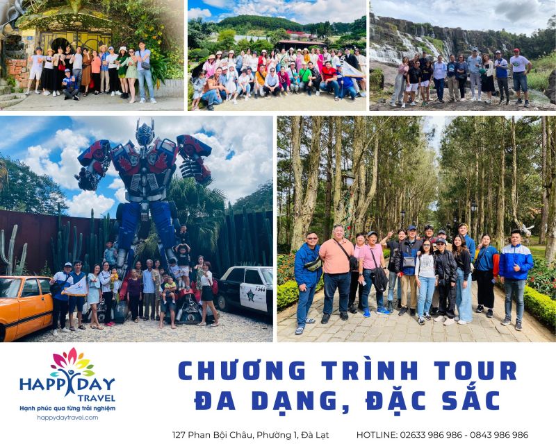 Tour du lịch Đà Lạt - Happy Day Travel