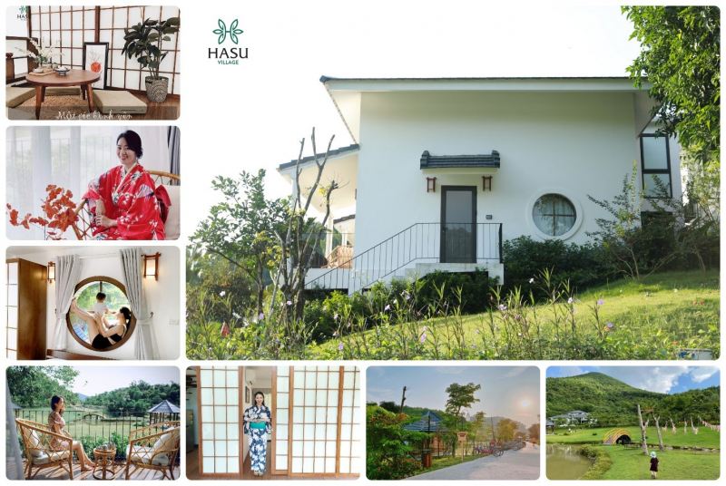 Hasu Village- Khu nghỉ dưỡng thuần thiên nhiên, phong cách Nhật Bản