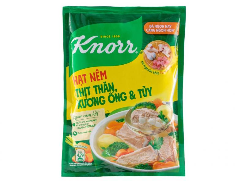 Hạt nêm Knorr thịt thăn, xương ống và tủy