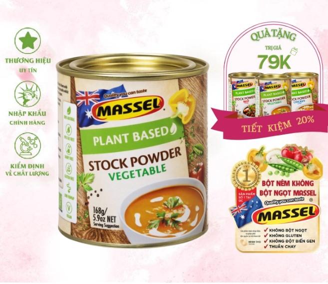 Hạt nêm vị rau củ Massel Premium Stock Powder Vegetable
