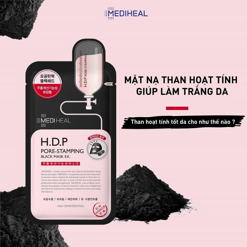 Mediheal H.D.P Pore Stamping Black Mask EX