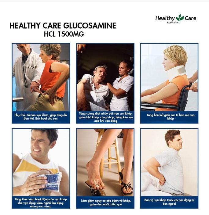 Healthy Care Glucosamine HCL 1500mg