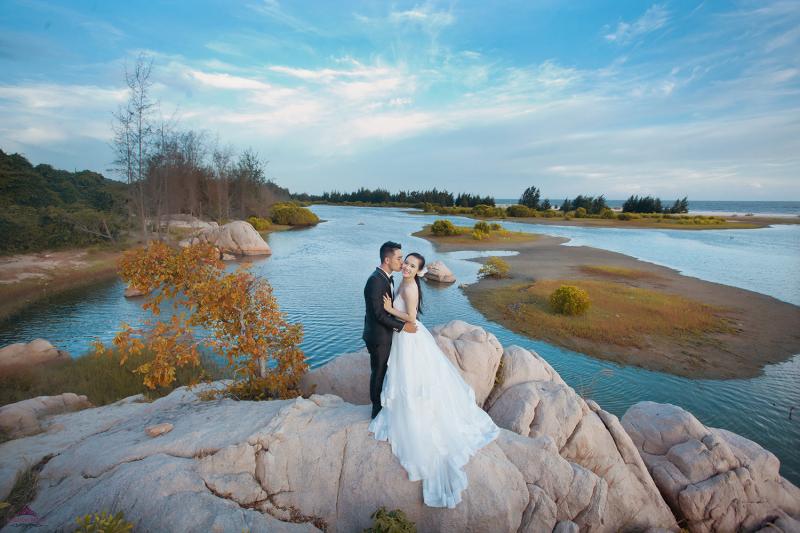 Chụp ảnh cưới ở Hồ Cốc