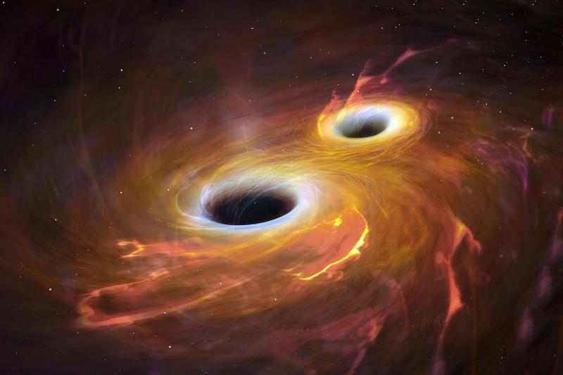Hố đen quay xung quanh một trục