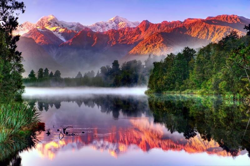 Hồ Matheson, South Westland, New Zealand