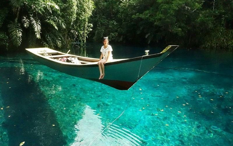 Hồ Mirror, Indonesia