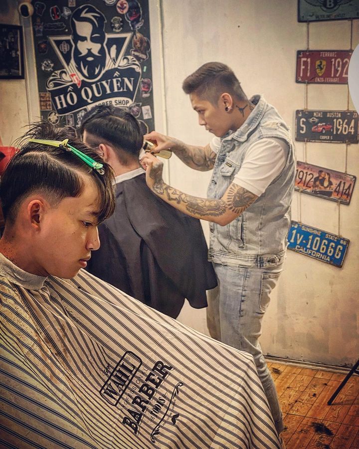 Hồ Quyền Barber Shop là hiệu tóc nam được yêu thích tại Long An