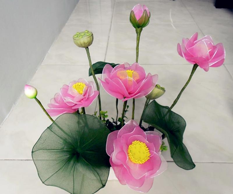 Mẫu hoa voan tại cửa hàng Hoa voan Hải Phòng