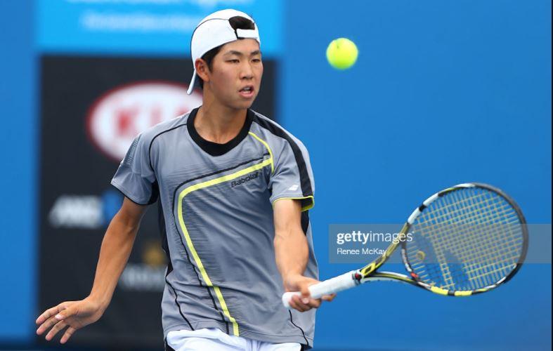 Ochi Makoto (Nhật Bản, hạng 601 ATP)  là một trong hai đối thủ đang gờm của Hoàng Nam tại trận chung kết. (Ảnh: internet)
