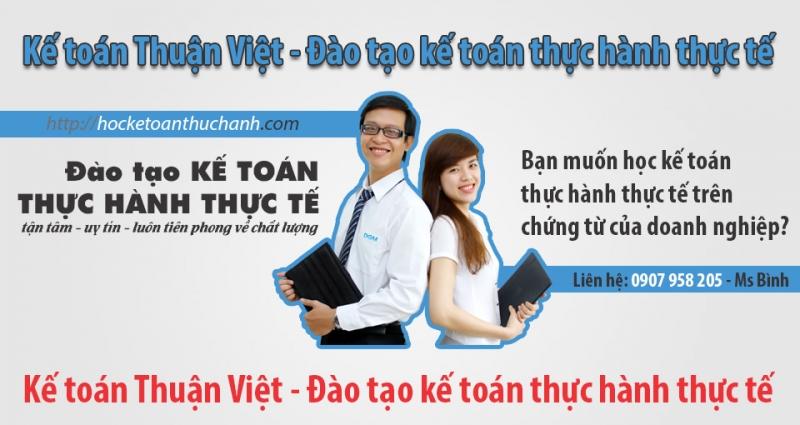 Banner của trung tâm Thuận Việt