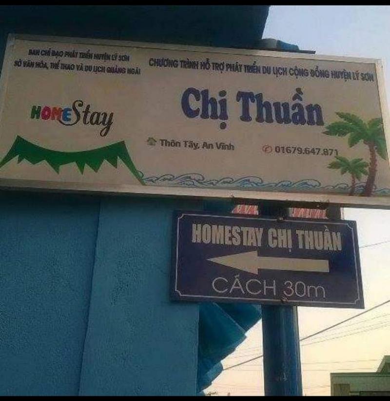 HomeStay Lý Sơn - Cô Thuần