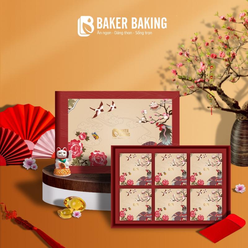 Hộp quà Tết Healthy 2024 Baker Baking, set quà dinh dưỡng Tết Giáp Thìn