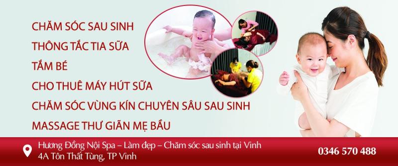 Hương Đồng Nội Spa - Làm Đẹp - Chăm Sóc Sau Sinh Tại Vinh