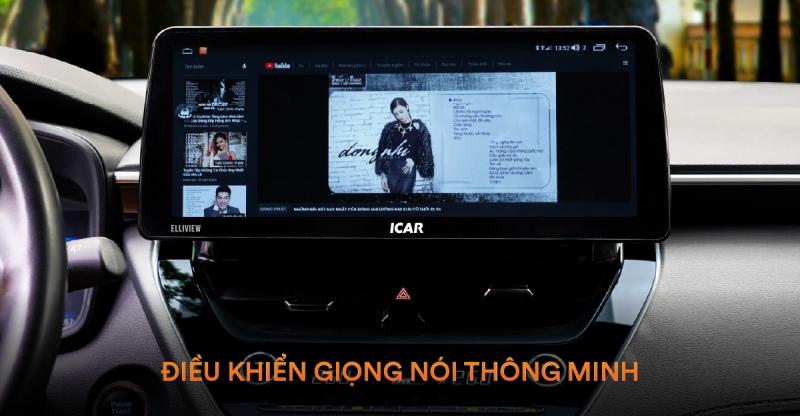 Trải nghiệm giải trí trên màn hình Android Icar