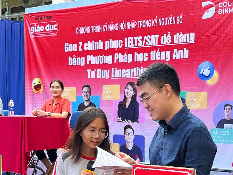DOL IELTS Đình Lực - Học Viện Tiếng Anh Tư Duy đầu tiên tại Việt Nam