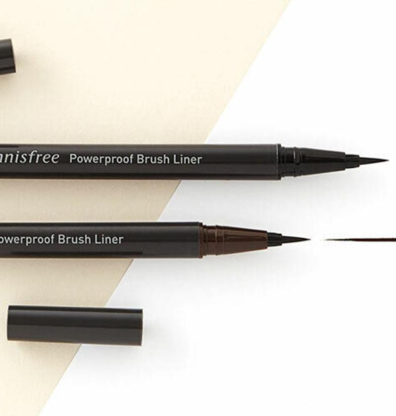 Bút kẻ mắt nước lâu trôi innisfree Powerproof Brush Liner màu 0.6g