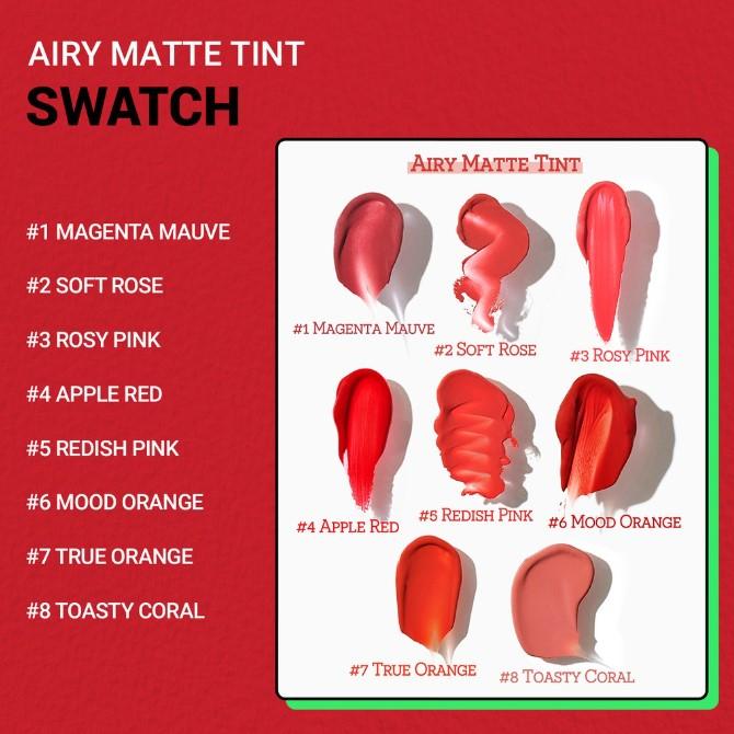 Innisfree Airy Matte Tint #4 Apple Red