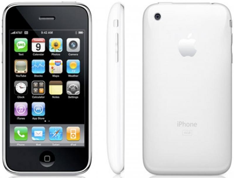 Tùy chọn màu trắng trên iPhone 3GS