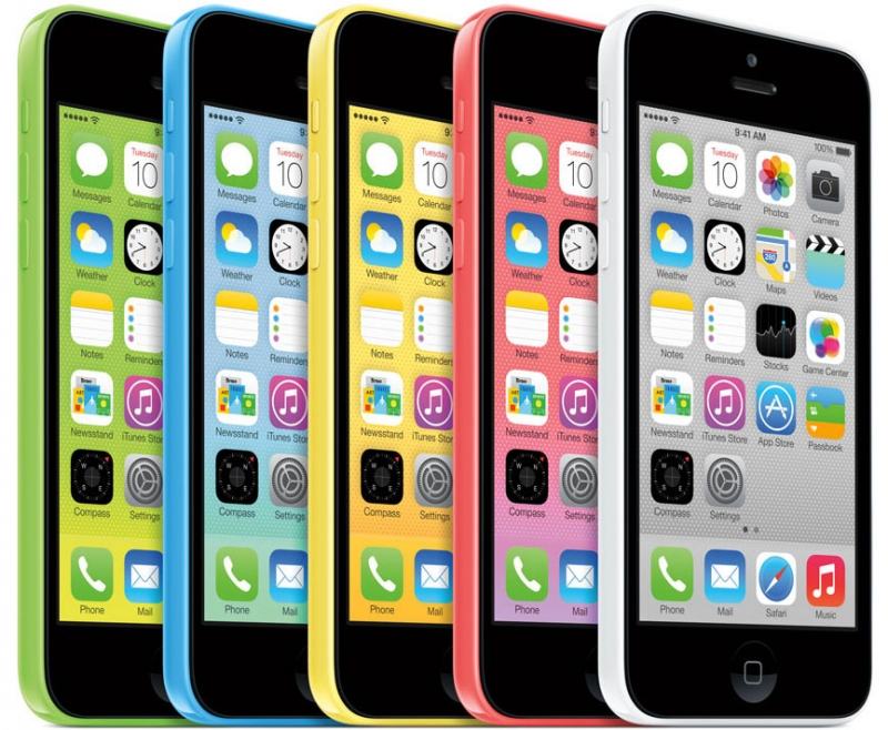 iPhone 5C giá rẻ với thiết kế vỏ nhựa