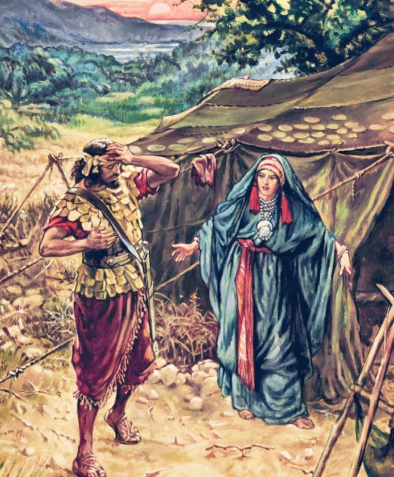 Jael cho chỉ huy Sisera ẩn náu tại lều của mình