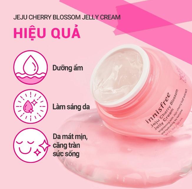 Jeju innisfree Cherry Blossom Jelly Cream
