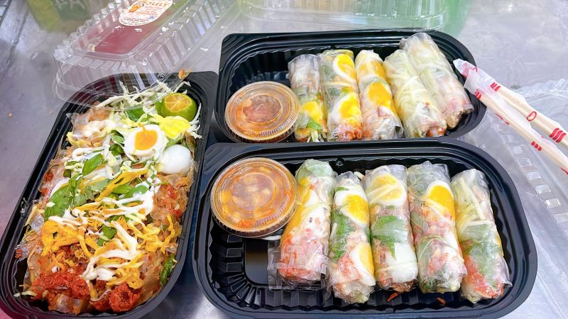 July Food - Bánh Tráng Ăn Vặt