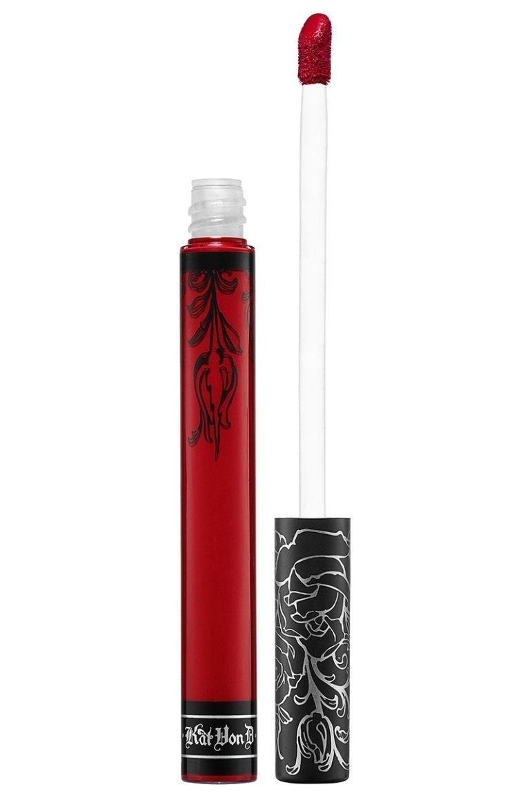 Kat Von D Everlasting Liquid Lipstick - Màu Underage Red