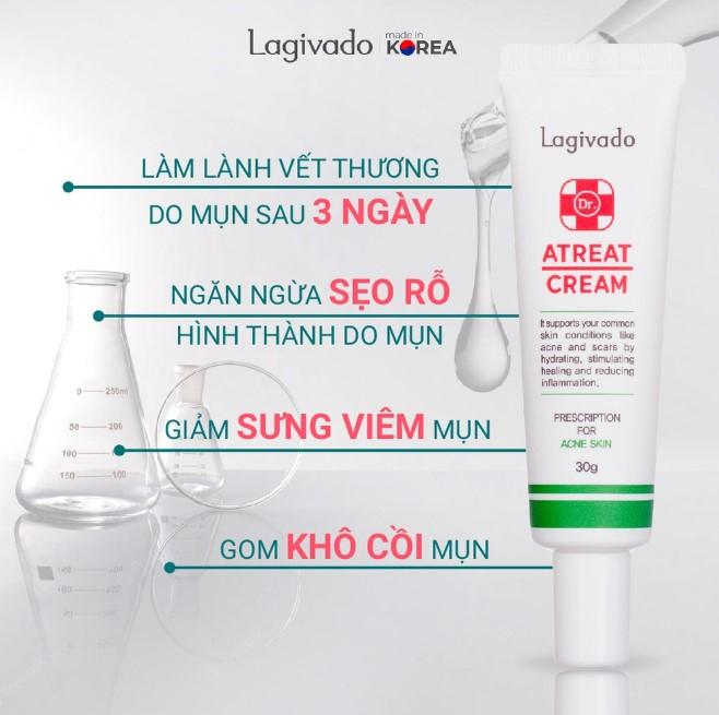 Kem chấm mụn Hàn Quốc Lagivado Dr. Atreat Cream