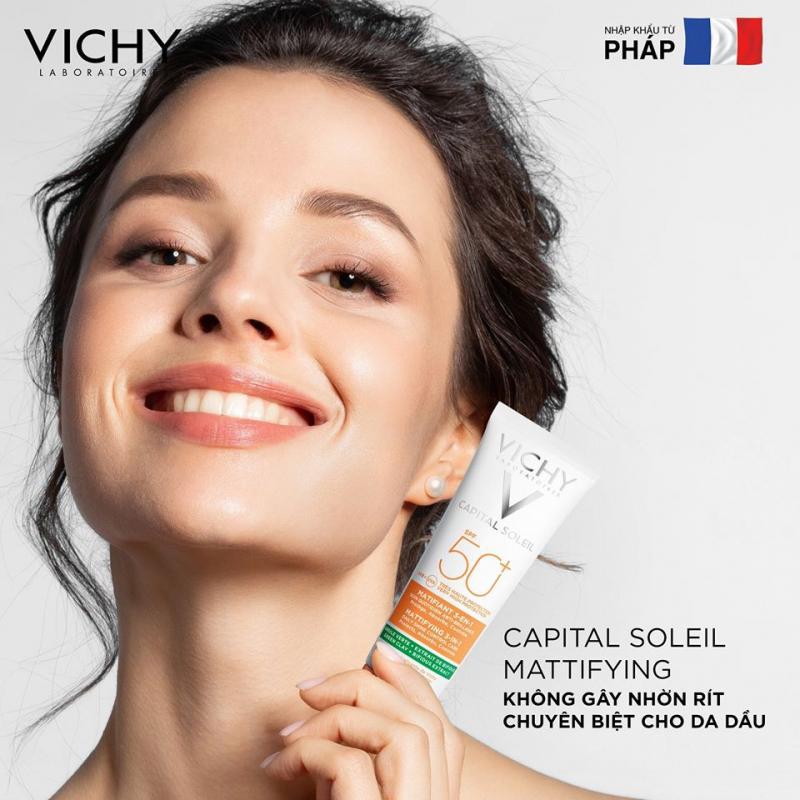 Vichy SPF 50+ Capital Soleil Mattifying 3-IN-1 SPF 50+ UVB+UVA 50ml