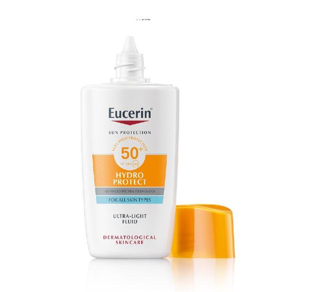 Kem chống nắng cho da nhạy cảm Eucerin Hydro Ultra Light SPF 50+