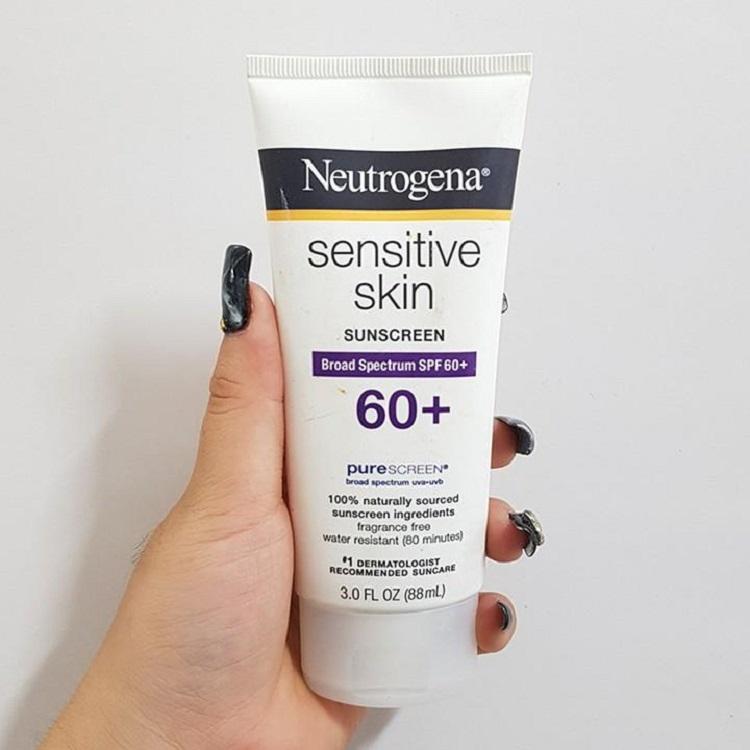 Kem chống nắng cho da nhạy cảm Neutrogena Sensitive Skin Sunscreen Broad Spectrum SPF 60+ 88ml