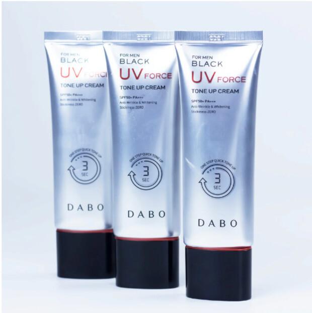 Kem chống nắng Dabo For Men Black UV Force Tone Up Cream