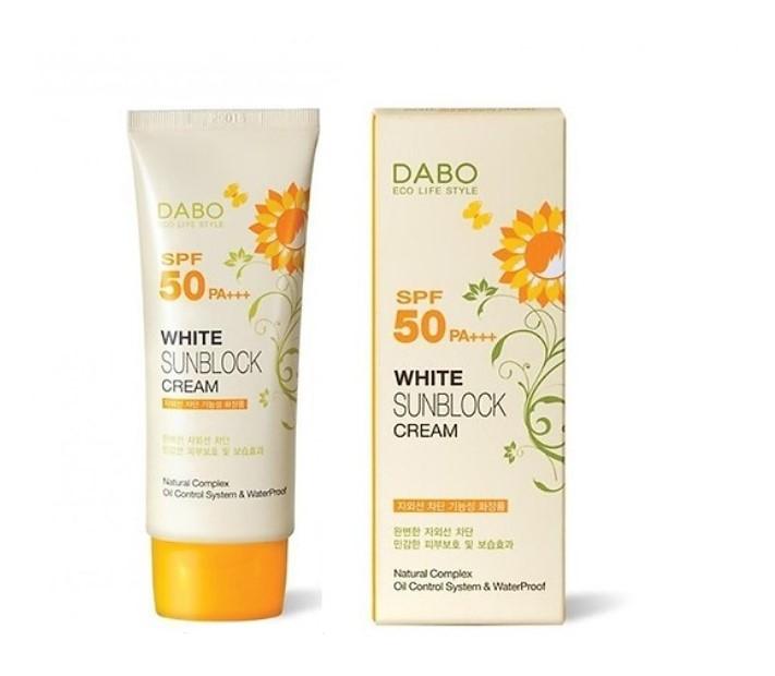 Kem chống nắng Dabo Whitening Sunblock Cream SPF 50 PA+++