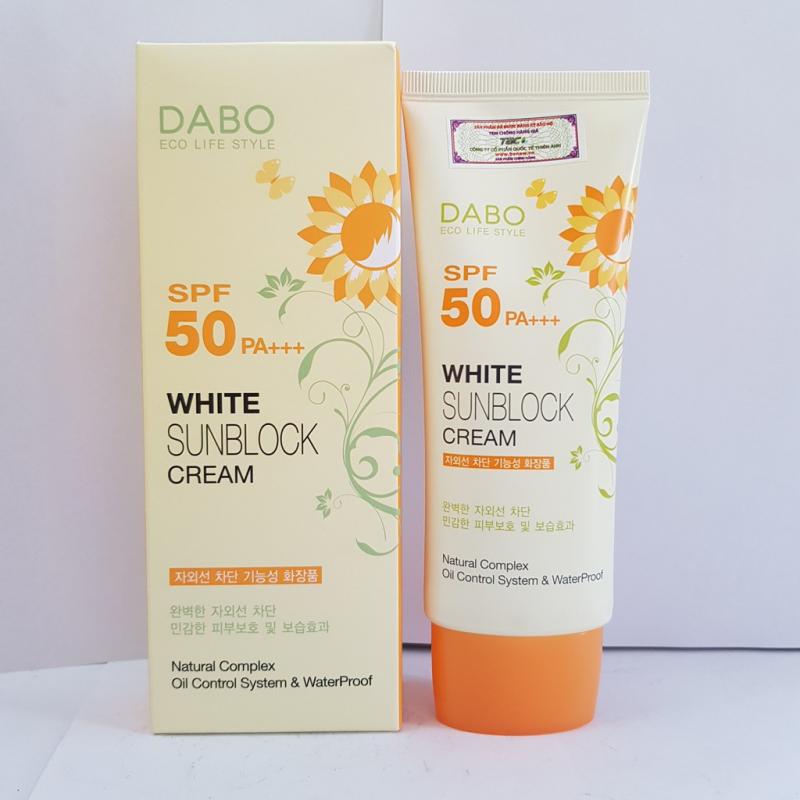 Kem chống nắng DaBo White Sunblock Cream 50 PA+++