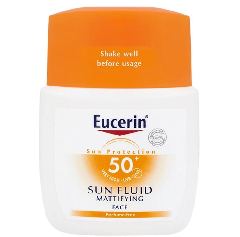 Kem chống nắng Eucerin Sun Fluid Mattifying SPF 50+